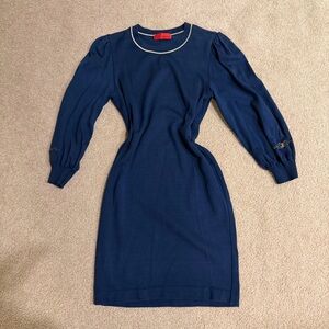 Roberta di Cameron Vintage Blue Knit Dress
